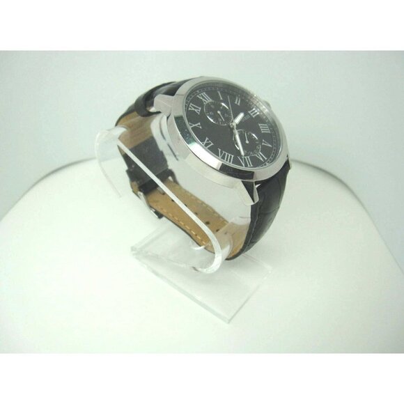 New W/O Tag Guess Stell 50m WR Analog Day/Date 47mm Dial Watch (C759) - Picture 2 of 11